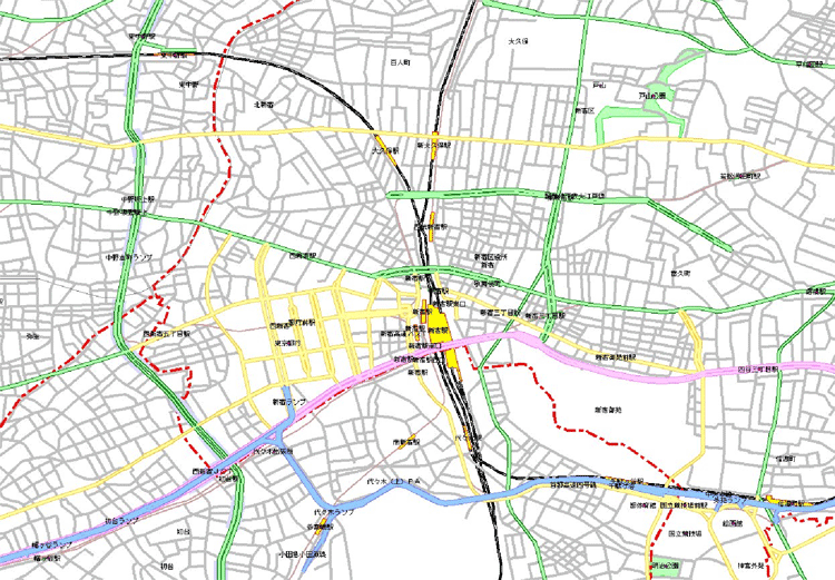 住友電気工業株式会社製全国デジタル道路地図データベース